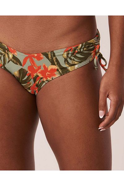 La Vie en Rose ORCHIDS GARDEN Brazilian Bikini Bottom