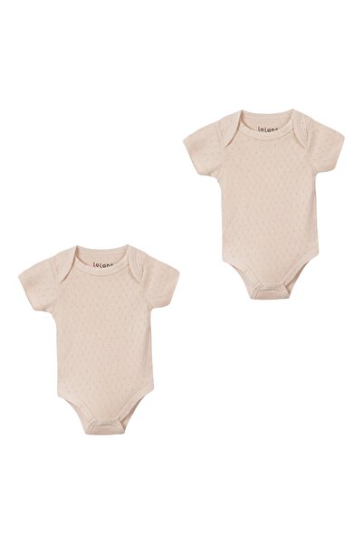 Lolons Ribana Kısa Kollu İkili Çıtçıtlı Body