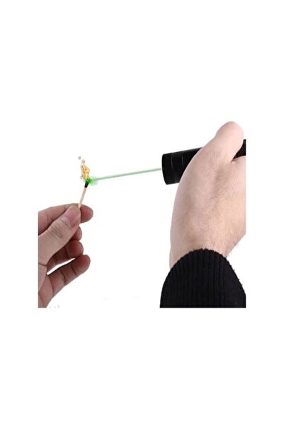 Aleeza A kalite Güçlü Laser Pointer Şarjlı Güçlü Yeşil Lazer Metal Kasa New Version