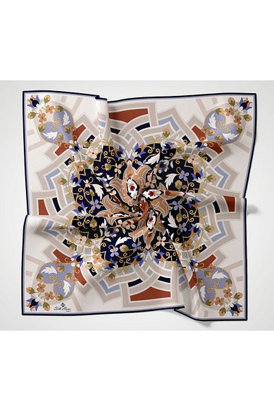 Silk Home Κασκόλ από πολυεστέρα