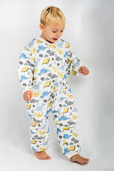 Bebelove Dinosaur Print 2.5 Tog Sleeping Bag - Full of Thick Fiber and Adventure, for 1-9 Years Old