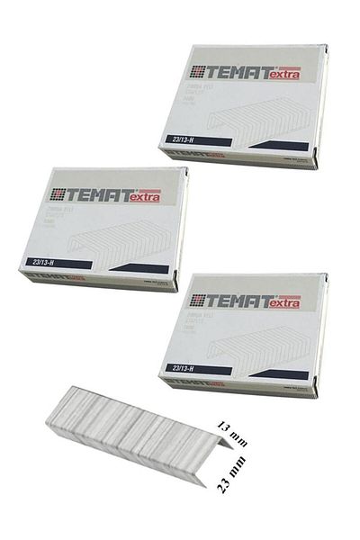 Artlantis 23/15 Staple Steel Staple 1000 Pieces 3 Packs 140 Pages Stapling Capacity 23-15