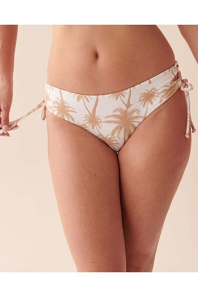 La Vie en Rose Palm Beach Side Tie Cheeky Bikini Bottom
