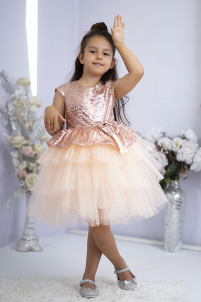 Mixie Salmon Birthday, Tulle Evening Dress Party Dress