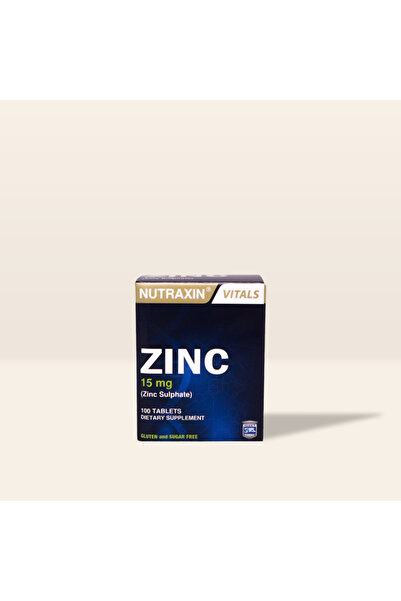 Nutraxin Zinc Sulphate 15 Mg 100 Tablet