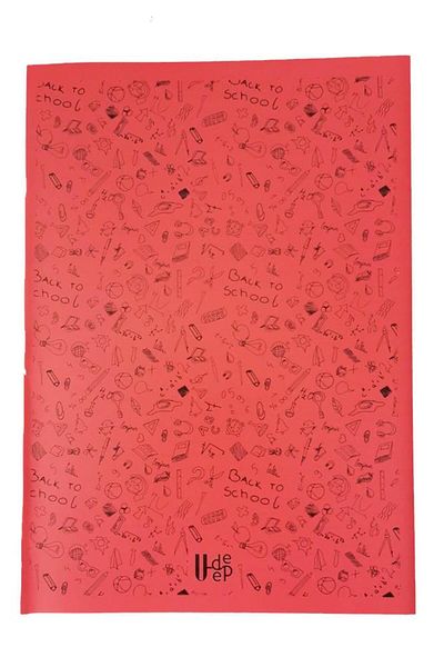 Artlantis 80 Sheets Checkered Notebook Plastic Cover A-4 1 Piece PP Cover Large Size Checkered Notebook 80 Pages A4 Pattern