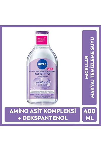 NIVEA Micellar Makyaj Temizleme Suyu Yatıştırıcı 400 ml ( 1 Adet )