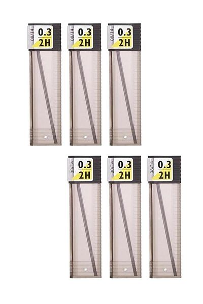 Tombow 0.3 Pen Tip 2h 60 Mm 6 Pack 0.3 Min Pen Tip Technical Pen Refill Mono 2h 60 Mm 6 Pack