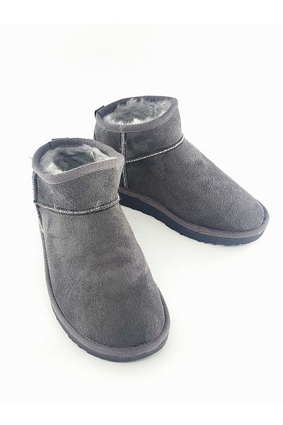 Akınal Bella Women's Wool Inside Short Boots