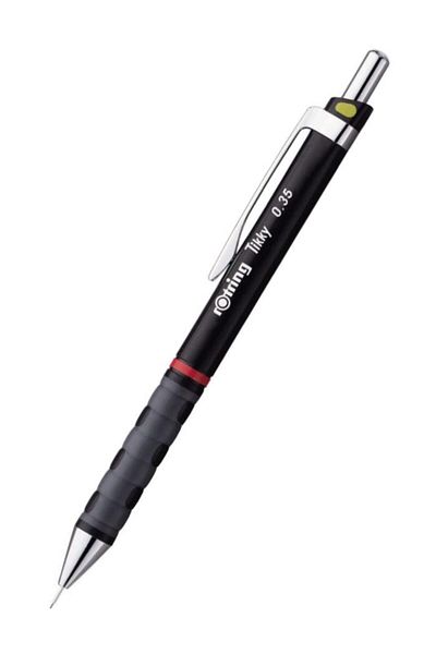 Rotring 0.3 / 3.5 Mm Tikky Tip Pen Black Color 1 Piece Black Versatil Pen 0.3 Mm Stay with Mechanical Tip