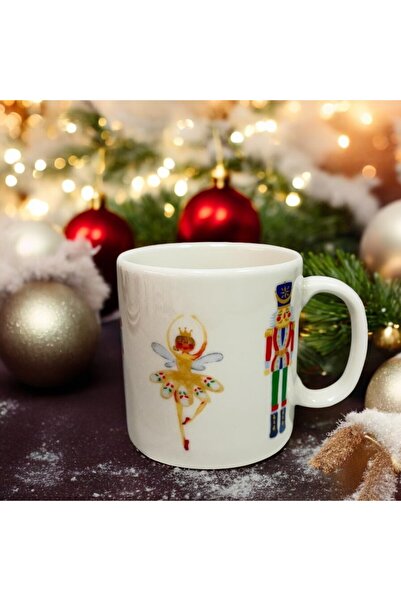 Genel Markalar KURŞUN ASKER VE BALERİN DESENLİ PORSELEN KUPA 1166718