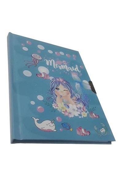 Artlantis Memory Book Locked Girl Model Diary Notebook Onas Hard Cover 100 Sheets Lined 1 Piece