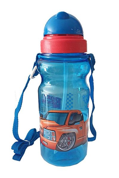 Dolphin Boy's Water Bottle 500ml Blue 1 Piece Road Racing Blue Water Bottle Plastic Water Bottle