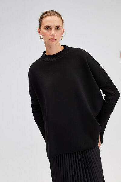 Touché Privé Pletený svetr - T Sleeve Design