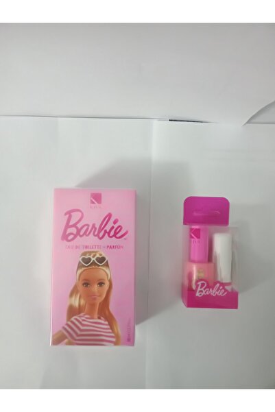Barbie Eau De Toilette Parfüm Oje Ruj Set