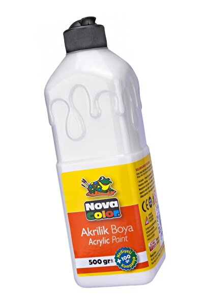 Nova Color Akrilik Boyası 500 Gr 1 Adet Su Bazlı Akrilik Boya Honi Sanatsal B...