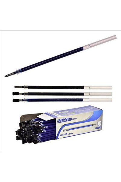 Aihao Kalem Refili 1.00mm Mavi İmza Kalemi Yedeği 24 Adet