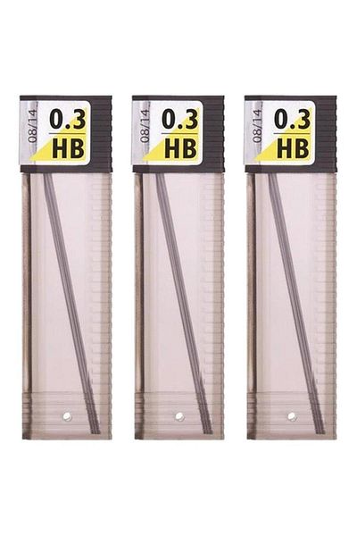 Tombow 0.3 Pen Tip Hb 60 Mm 3 Pack 0.3 Min Pen Tip Technical Pen Refill Mono Hb 60 Mm 3 Pack