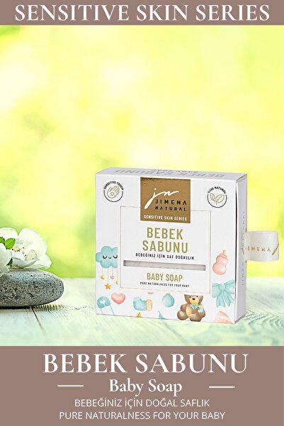 Jimena Natural Baby Soap 150 Gr Purity and Naturalness for Babies and Children