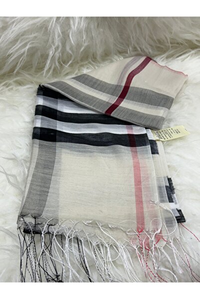 İPEKSCARF Ekose %20 İpek Şal