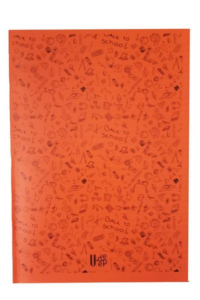 Artlantis 80 Sheets Lined Notebook Plastic Cover A-4 1 Piece PP Cover Large Size Lined Notebook 80 Pages A4 Pouch