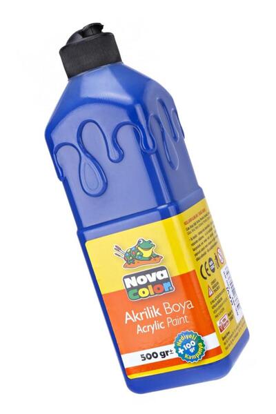 Nova Color Akrilik Boyası 500 Gr 1 Adet Su Bazlı Akrilik Boya Honi Sanatsal B...