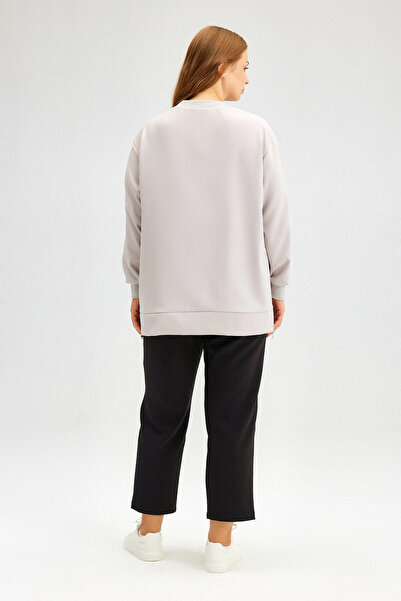 Touché Privé ZIPPERED CREPE TUNIC