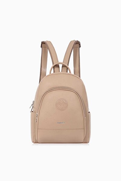 CENGİZ PAKEL Cengiz Pakel Kadın Sırt Çantası - 7251l - Vizon