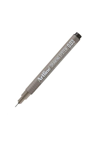 artline Technical Drawing Pen 0.03 Mm Black 1 Piece Drawing Technical Drawing Pen