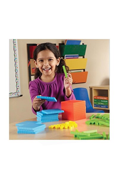 Genel Markalar Onluk Taban Blokları Matematik Ders Materyalleri Birlik Onluk Yüzlük Bloklar 1 Paket