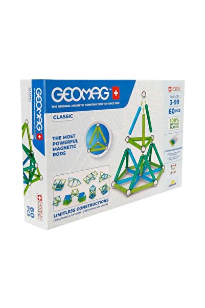 NW NessiWorld 0272 نموذج لعبة الذكاء المغناطيسي - 60 قطعة Sunman