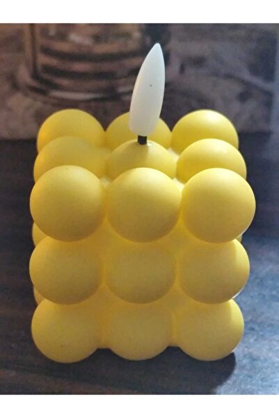 Naturalove Dekoratif Yapay Mum led Isık Renk Sarı