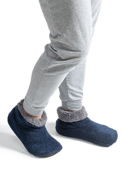 Twigy Ανδρικές άνετες μπότες για το σπίτι Navy Blue - Μέγεθος 41/46