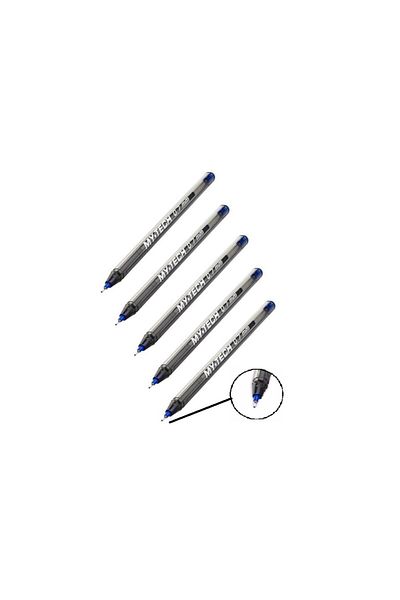 Pensan My-tech 0.7 Mm Ballpoint Pen 5 Pieces