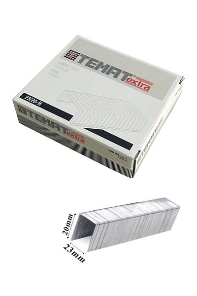 Artlantis 23/20 Staple Steel Staple 1000 Pieces 1 Pack 200 Pages Stapling Capacity 23-20