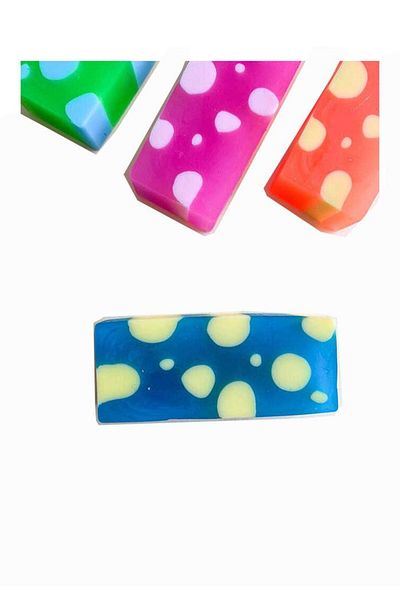 Mikro Colorful Eraser Sweety Eraser Medium Eraser Soft 1 Piece Soft Eraser