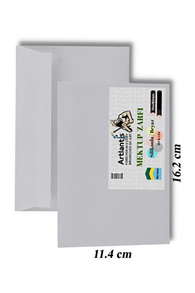 Artlantis Koverta za pisma sa silikonom 114x162 mm 100 komada 1 paket Artlant...
