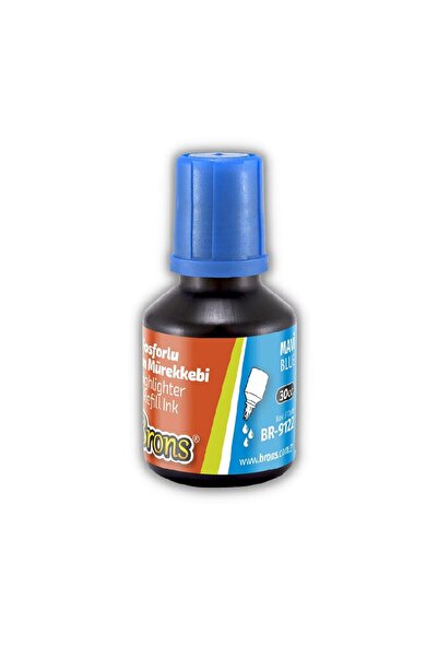 Brons Fosforlu Kalem Mürekkebi 30 ml 1 Adet İşaret Kalemi Mürekkebi 1 Adet
