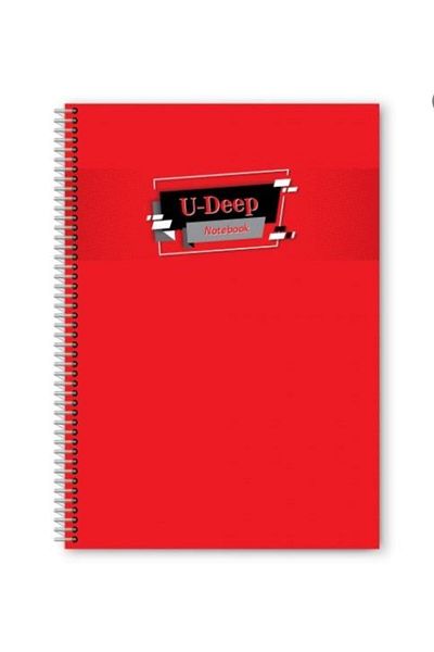 Umut Notebook A4 Spiral 60 Sheets Lined A4 Notebook with Rings 60 Sheets Lined