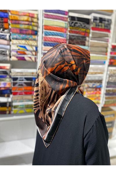 Armine N.Sport Polyester Twill Scarf-8837-01