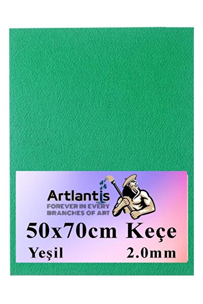 Artlantis 50x70 cm Keçe 2.0 mm 1 Adet Renkli Hobi Keçesi Elişi Keçesi Anasını...