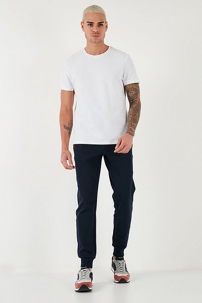 Ruck & Maul 100% βαμβακερό κανονικό ελαστικό πόδι μέσης Ανδρικό Φούτερ SIX RMM 155000006   24868