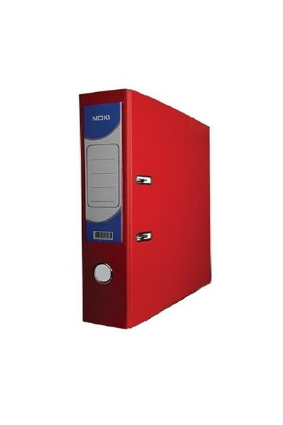 Noki Office Folder Wide Red Office Folder with Ring 1 Piece