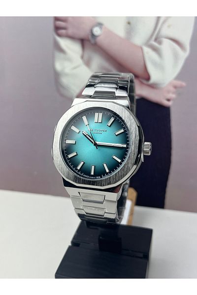 Lee Cooper Turquoise Men's Luxury Men's Wristwatch 3 Atm Waterproof