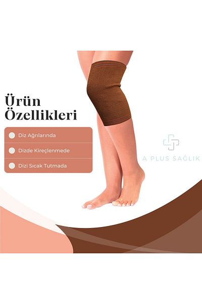 APLUSSAĞLIK Develi Wool Knee Pad Keep Warm Feature High Quality Camel Hair Wool Knee Pad