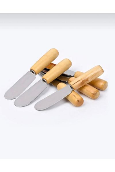 Ranüş Home 6-Piece Bamboo Handle Bowl - Jam Bowl Breakfast Set