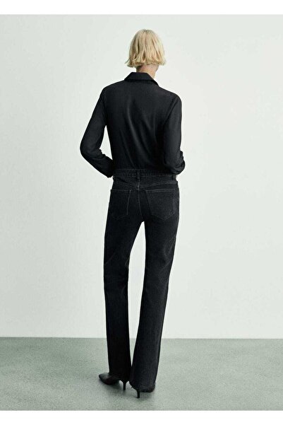 MANGO Woman Orta bel flare jean