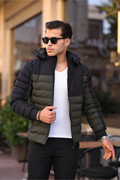 KOCCI Ανδρικό χειμωνιάτικο παλτό ανθεκτικό στο νερό και το κρύο