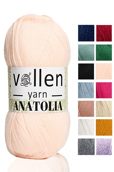vollen yarn Ανατολία Πλεκτό Σχοινί Χειροποίητο, Ζακέτα Πουλόβερ Σχοινί Κασκόλ Μποτάκια Κουβέρτα Σχοινί, Yavruağzı