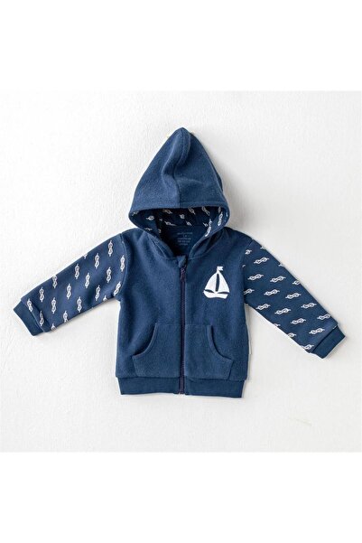 andywawa Baby Boy Jacket Navy Blue Ac23737